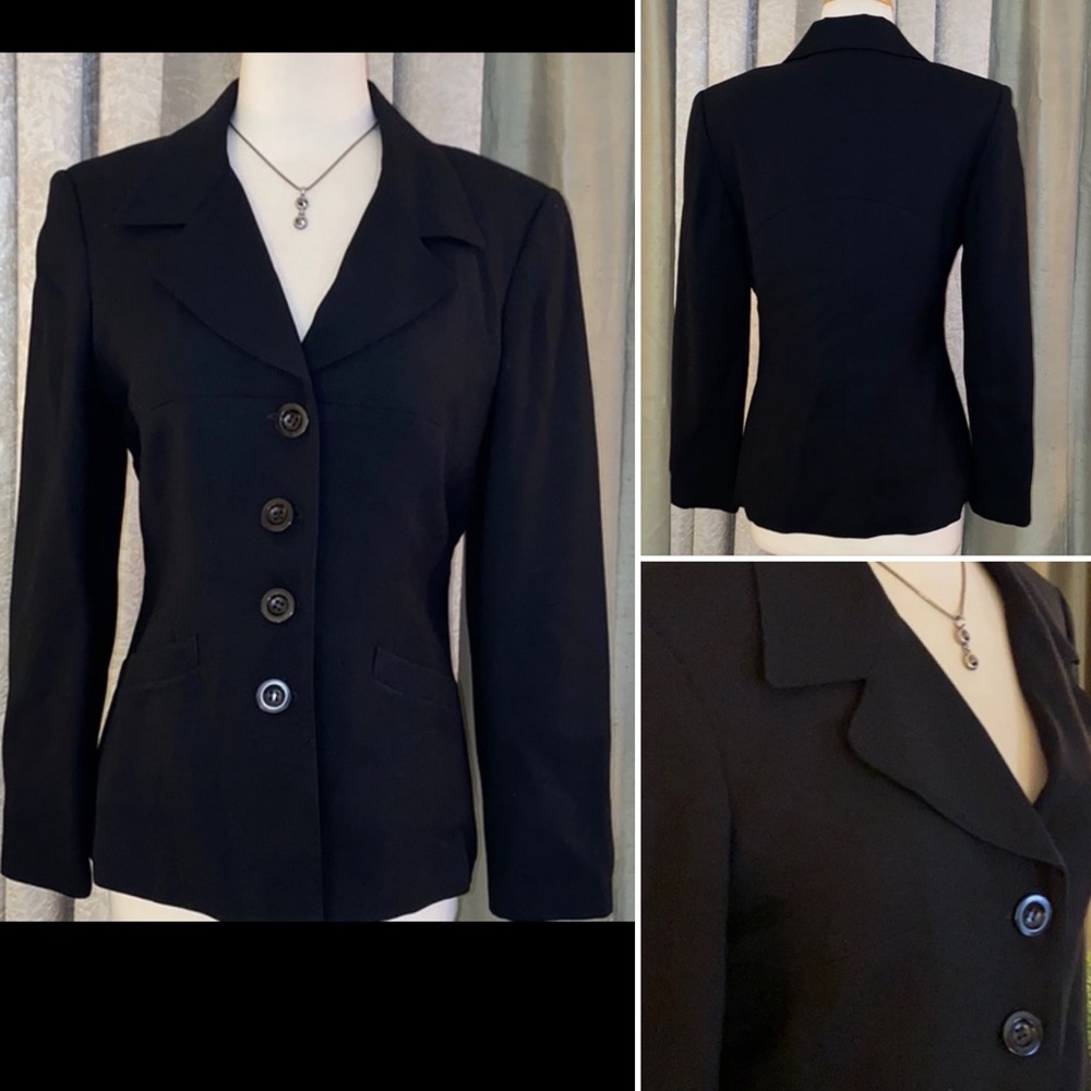 Vintage Bebe Black Blazer Jacket
